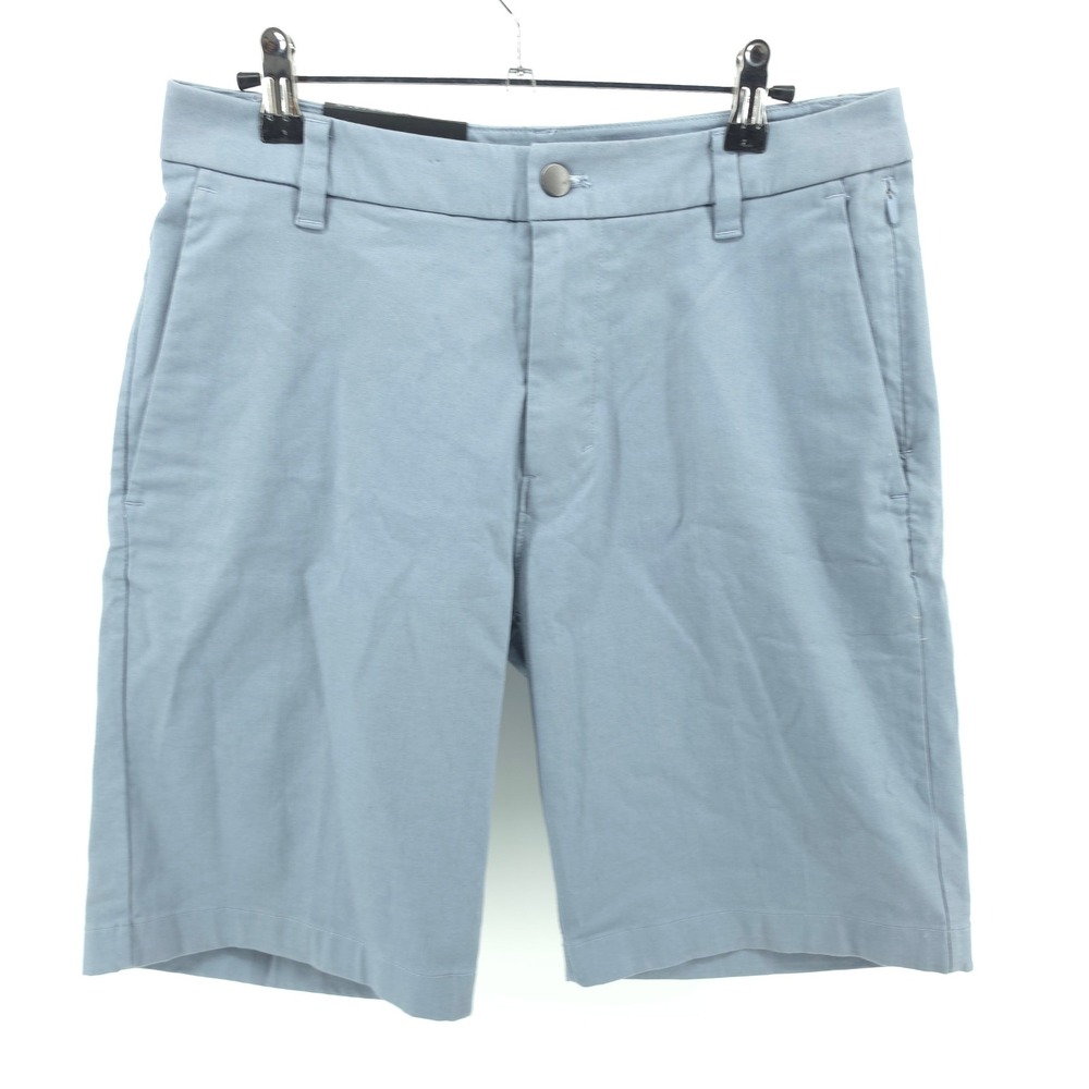 Lululemon Mens Commission Short size 30 9" Oxford Chambray light Blue ABC nwt